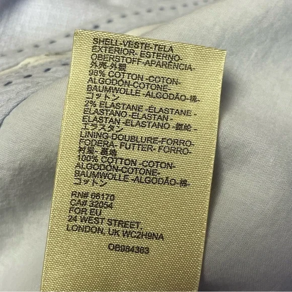 NEW Anthropologie The Essential Slim Sky Blue Trouser Pants Womens Size 6 - Picture 12 of 12